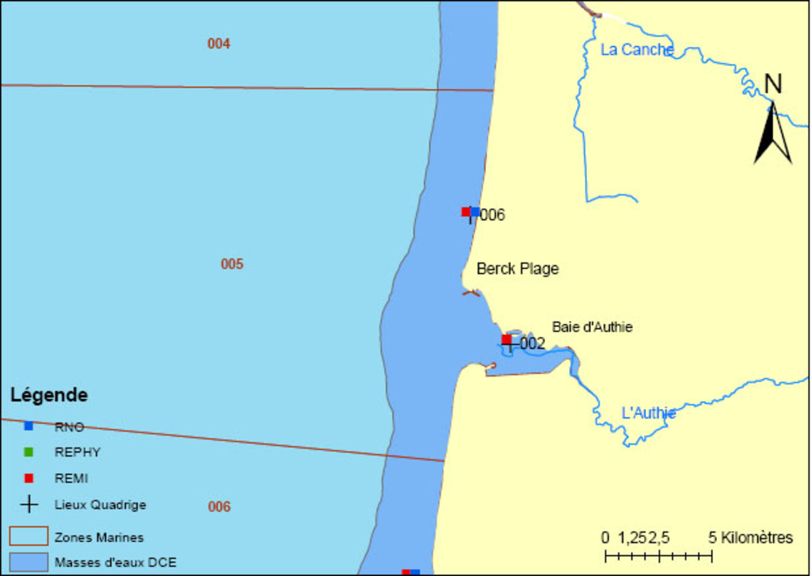 Zone N° 005 - Baie d'Authie 