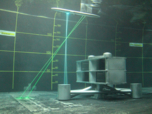 Mesure de l’écoulement en amont de la maquette d’hydrolienne à l’échelle 1/20e au bassin d’essais de Boulogne-sur-Mer (Ifremer)